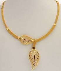 short gold necklace designs