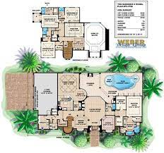 Waterfront Golf Course Home Plan