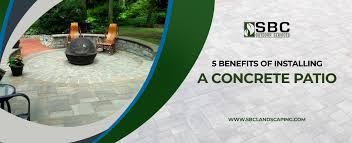 Benefits Of Installing A Concrete Patio