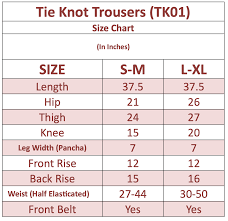 Tie Knot Trousers In Cambric Cotton Premium Quality Tk02