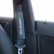 Monster Energy Car Seat Belt Cover 2x