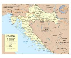 Dalmatia dalmatia is the southern coastal region of croatia on the adriatic sea. Maps Of Croatia Collection Of Maps Of Croatia Europe Mapsland Maps Of The World