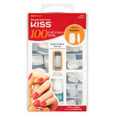 kiss 100 full cover nails short length