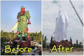 Masih ingatkah anda kepada kerajaan langit ayah pin ? 6 Times Malaysians Lost Their Chill Over Statues