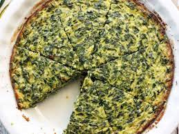 crustless spinach quiche healthy