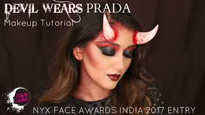 devil wears prada themed makeup