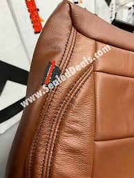 Mahogany Leather Seat Covers Upgrade