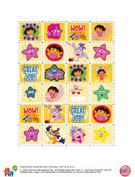 Printable Dora Stickers Free Potty Training Concepts
