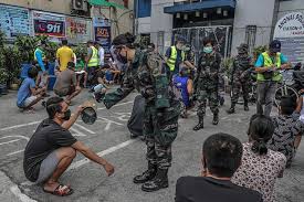 Is situated 3 km west of quezon city police station Coronavirus Duterte Threatens Martial Law Like Lockdown Se Asia News Top Stories The Straits Times