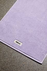 tekla bath mat 70 x 50 cm lavender