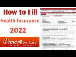 icici lombard health insurance form