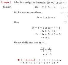 Solve Solve Inequalities With Step By