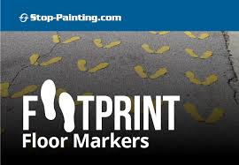 how to use footprint floor markers