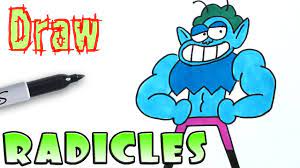 How to Draw Radicles | OK KO Let's Be Heroes - YouTube