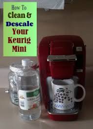 learn how to clean a mini keurig brewer