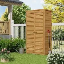 5 3 Ft H Outdoor Wood Storage Shed