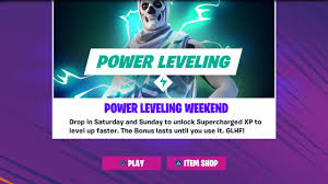 Fortnite Power Level Event Get Supercharged Xp All Weekend
