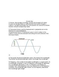 You can do the exercises online or download the worksheet as pdf. Anatomy Of A Wave Worksheet M S P S 4 1 By King S Science Tpt