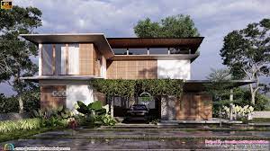 modern tropical house design kerala