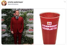 Stressed, and with a comical amount of iced coffee. Genius Twitter Thread Imagines Ben Affleck As Dunkin Donuts Beverages Fail Blog Funny Fails