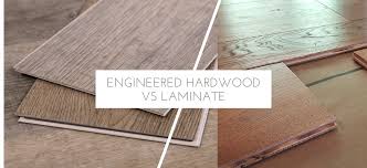 engineered hardwood vs laminate floor