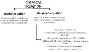 Equations Class 10 Science Notes