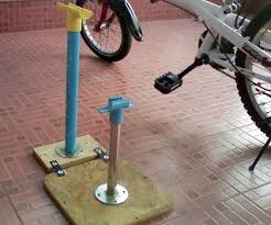 Perhaps you do a lot of bicycle repairs Homemade Bike Stands Instructables