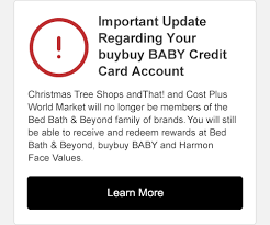 Lost/stolen cards (if you have the card number): Buybuy Baby Store Credit Card Home