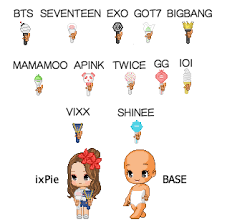 Fantage Kpop Lightstick Pack With Base Ixpie By Ixpie On Deviantart