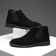 Zapatos de gamuza zapatos de vestir calzado hombre moda hombre botines caballero moda para caballero. Famosa Marca De Ocio De Los Hombres Botas Negras De Chelsea Zapatos De Cuero De Gamuza De Vaca Bota De Otono E Invierno Punta Del Tobillo Botas Zapatos Hombre Botinas Aliexpress