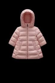 soft pink majeure down jacket