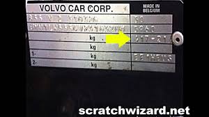 how to find your volvo s paint code