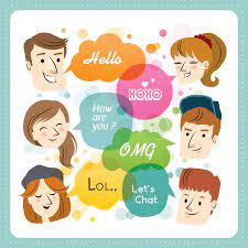 Chat room stock vector. Illustration of network, business - 62583692