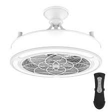 covered outdoor white ceiling fan
