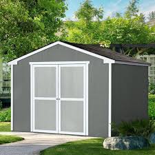 10 Ft Outdoor Ranch Wood Storage Shed