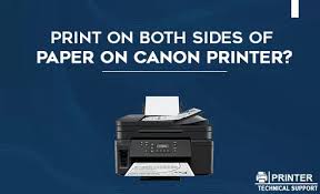 My printer is functioning normally, but i am unable to use the scanner. Print On Both Sides Of Paper On Canon Printer Printer Technical Support