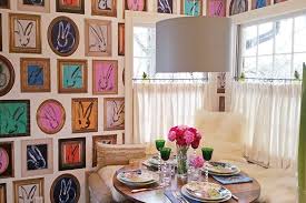 decorate with bright colors