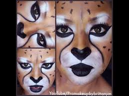 cheetah makeup tutorial for halloween