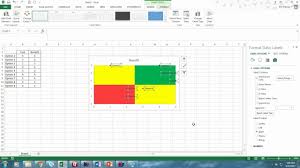 Multi Colored Quadrant Chart In Excel