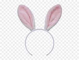 Easter bunny rabbit wearing big bow. Bunny Ears Png Image Download Transparent Background Bunny Ears Png Png Download Vhv