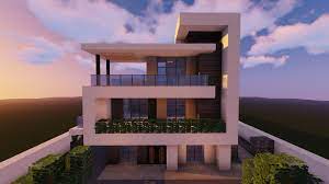 In our list of minecraft modern house ideas suburban house is on top, the reason for this choice is that minecraft suburban house is a key of the entry to a modernistic environment of minecraft. Finished Modern House Tutorial In Comments Minecraft