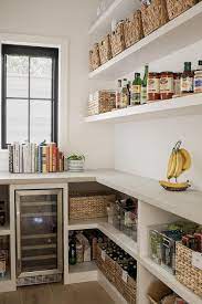 Pantry With Under Counter Glass Front