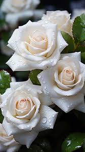 beautiful white rose flower aesthetics
