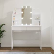 cielle high gloss dressing table in