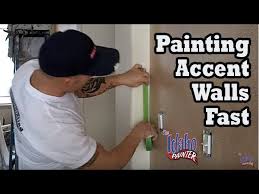 Painting An Accent Wall Quickly Paint