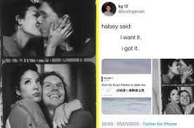 Halsey/instagram halsey and evan peters. Halsey S Birthday Post For Boyfriend Evan Peters Is Even Better When You Remember She Was Thirst Tweeting About Him In 2013