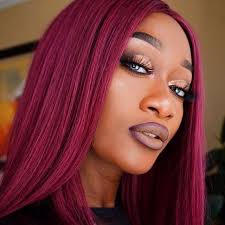 This is one of the pretty hair colors for brown skin. Burgundy Hair Color On Dark Skin Novocom Top