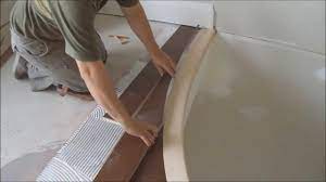 how to make a curved hardwood flooring