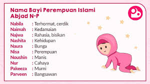 Makna nama panjang bayi perempuan islami berikut adalah gadis dengan wangi bak bunga yang tengah merekah dan mendapat kedudukan. 700 Nama Bayi Perempuan Islami Pilihan Posbunda