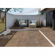 matte finish terrace wooden floor tiles